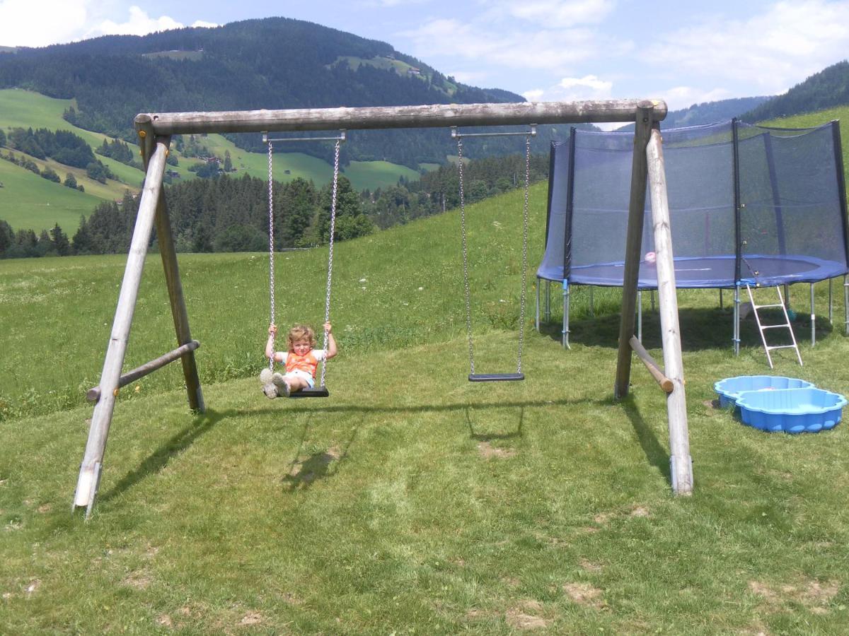 Appartements Alpenschlössl Oberau Buitenkant foto
