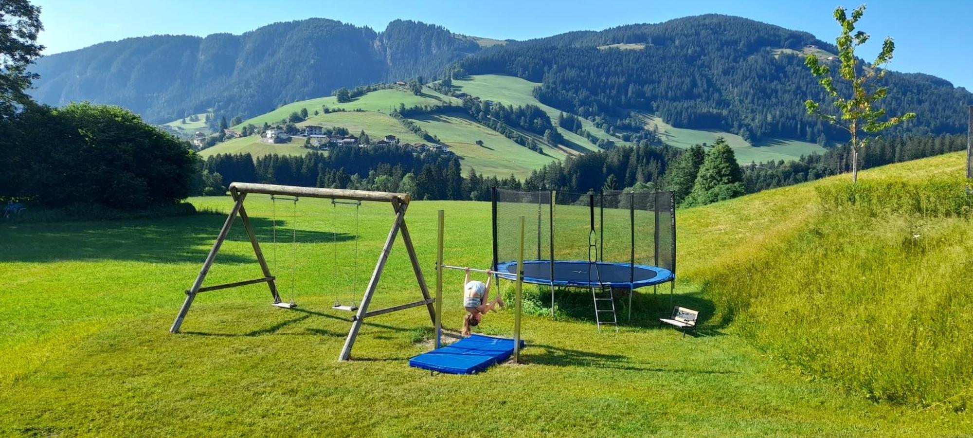 Appartements Alpenschlössl Oberau Buitenkant foto