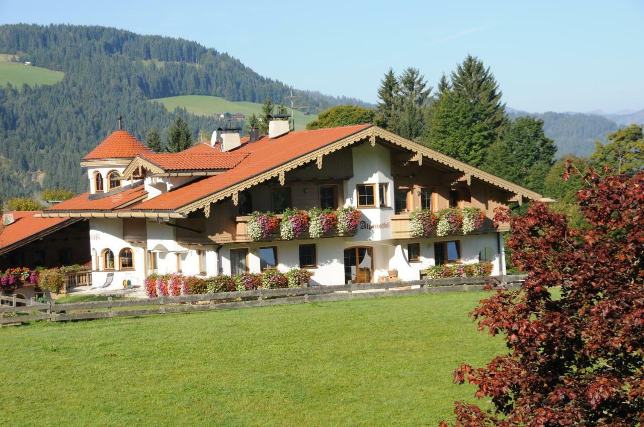 Appartements Alpenschlössl Oberau Buitenkant foto